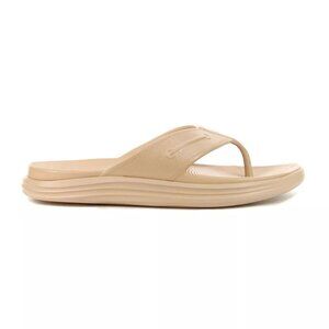 Sperry Beige Winward Waterproof Nautical Thong Slide Slip On Sandal Flip Flop 9